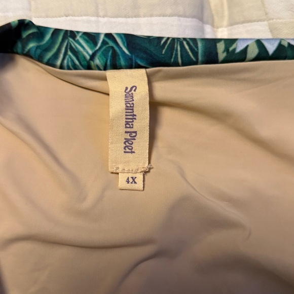 New Samantha Pleet DREAM FLORAL CASCADE SWIMSUIT 4x - Picture 6 of 11